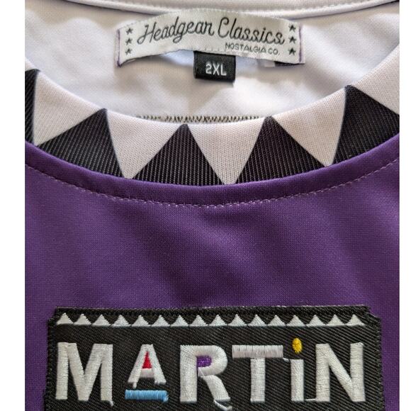 Headgear Classics Martin #8 IM The Man Sports Basketball Jersey Men's Size 2XL - Picture 6 of 12